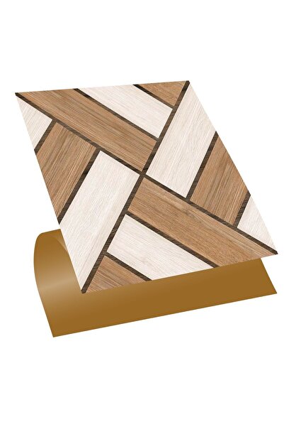 TİNK Kendinden Yapışkanlı Ahşap 013 Desenli Pvc Karo 30x30 Cm (56 ADET) 5 M²