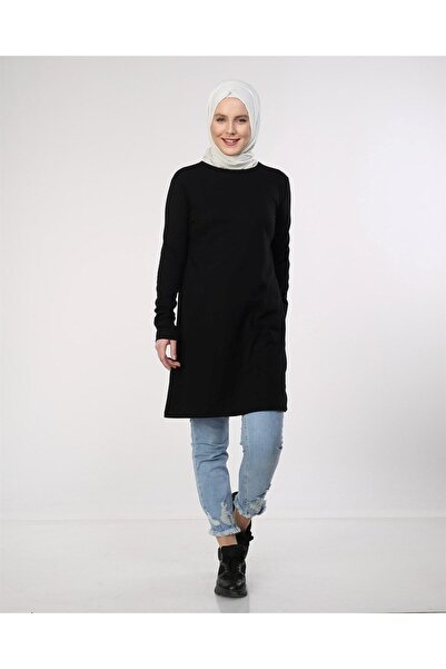 Bwest Natural Plain Basic Tunic - 06016.003 - Black