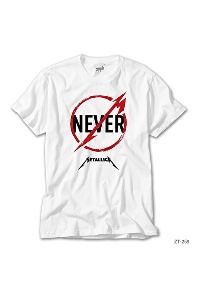 WAKHA Tricou Metallica Never White 4XL