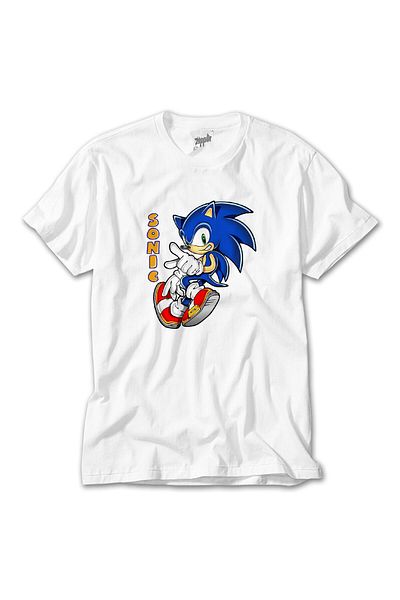 CrowsGate Sonic Walking White T-Shirt