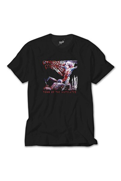 CrowsGate Tricou pentru copii Cannibal Corpse Tomb Of The Mutilated, negru, 9...