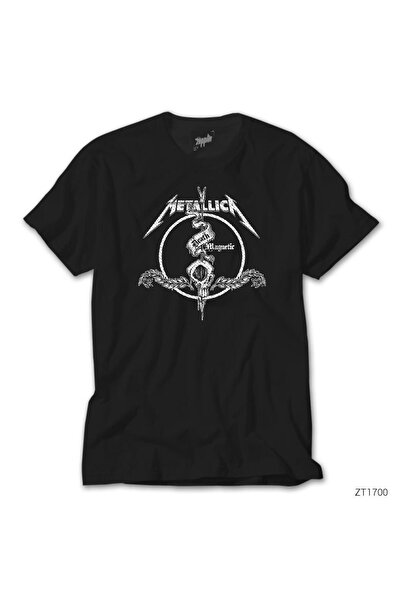 WAKHA Tricou negru Metallica Death Magnetic