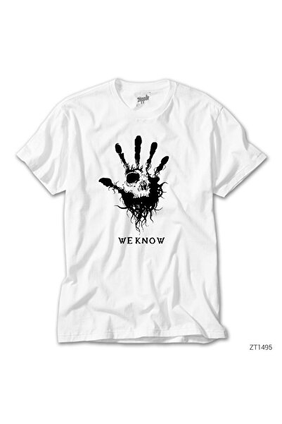 CrowsGate Тениска We Know White