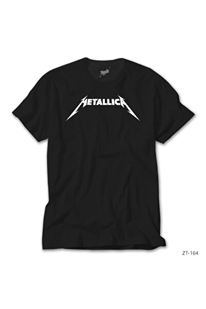 WAKHA Μαύρο γυναικείο μπλουζάκι Metallica Classic Logo, μέγεθος XL
