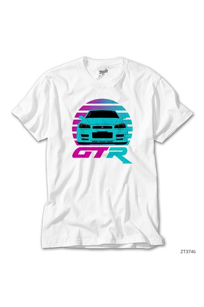 CrowsGate Nissan Gtr R34 Z Tune White T-Shirt