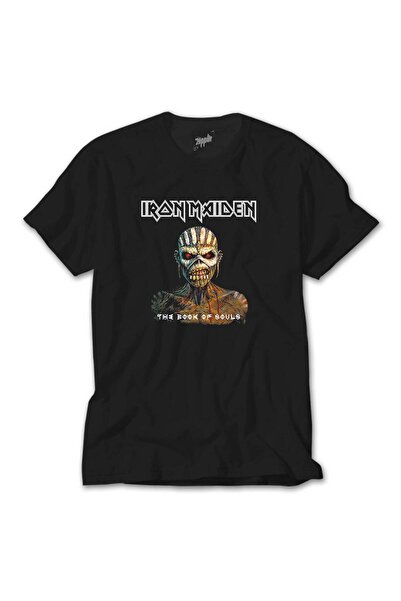 Generic Brand Iron Maiden The Book Of Souls Black T-Shirt