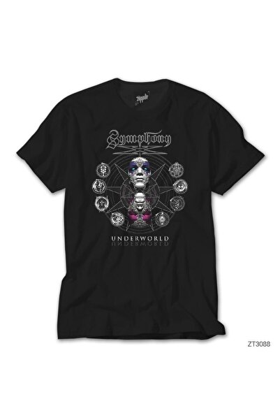 WAKHA Μαύρο T-Shirt Symphony X Underworld