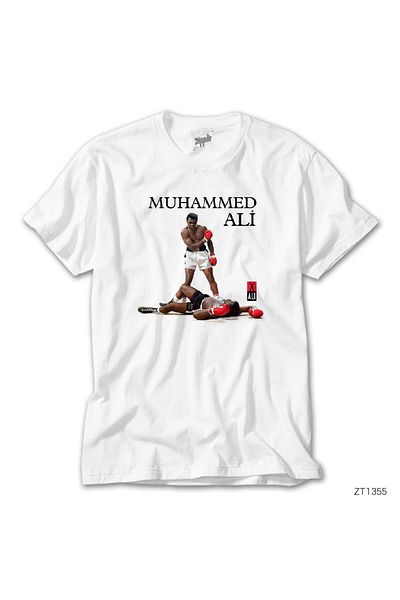 CrowsGate Muhammad Ali Knockout White T-Shirt