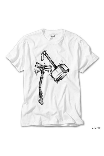 CrowsGate Thor Hummers White T-Shirt