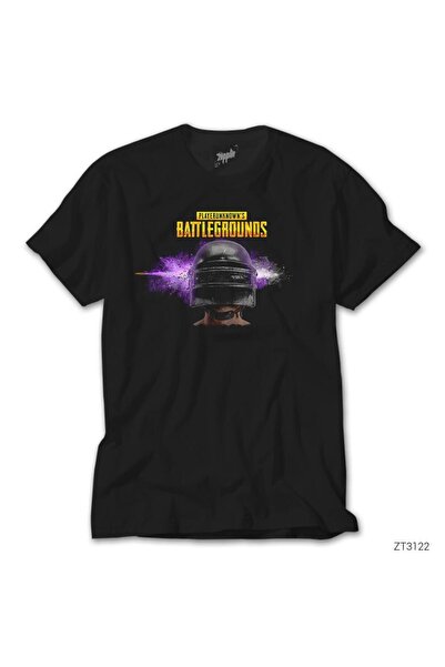 WAKHA Tricou negru PUBG Headshot