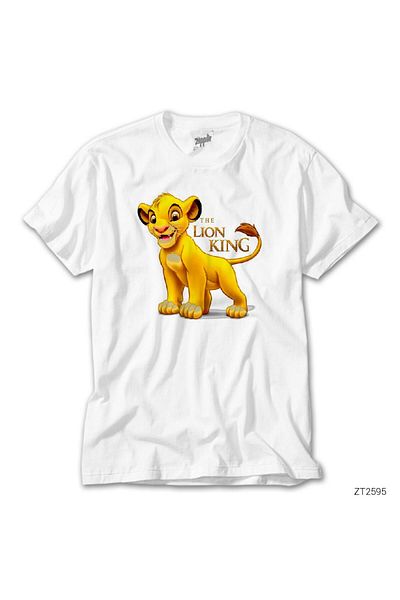 CrowsGate The Lion King Simba White T-Shirt