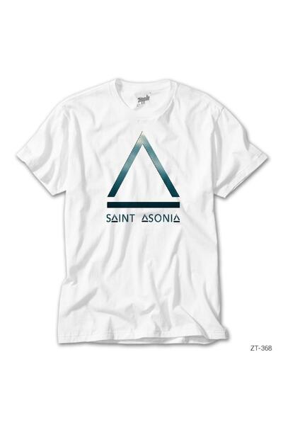 WAKHA تي شيرت أبيض سانت أسونيا