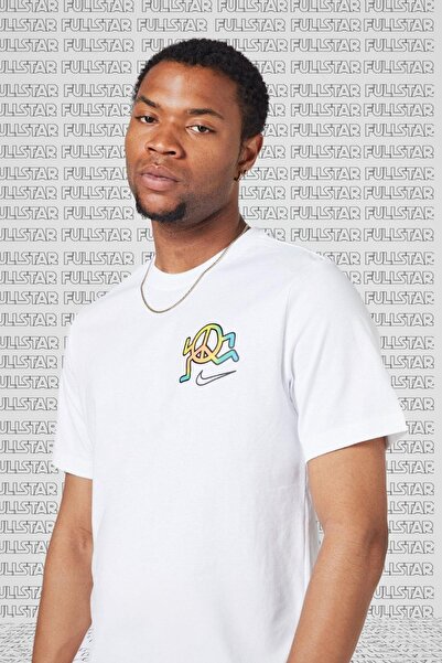 Nike Sportswear Peace Love Short Sleeve Tee White Men's T-Shirt