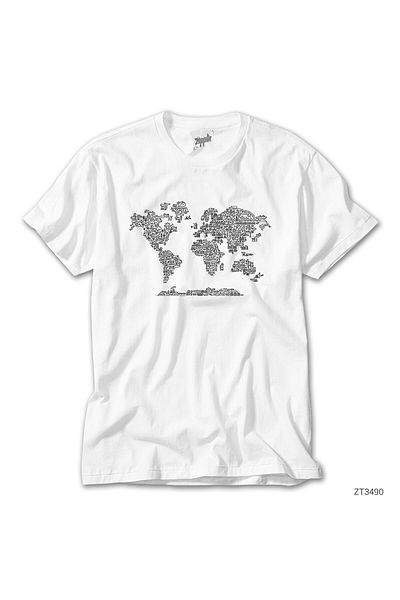 CrowsGate Map Icon White T-shirt