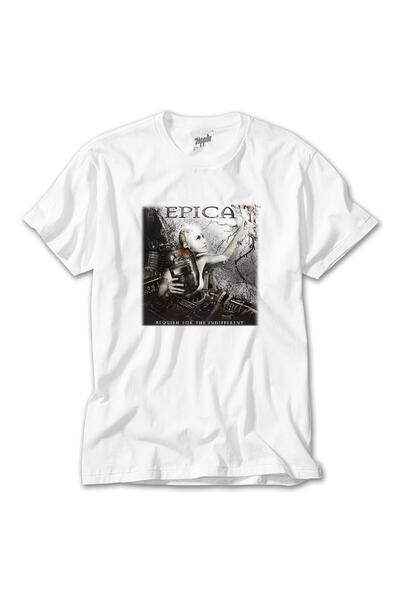 Generic Brand Epica Requiem For The Indifferent White T-Shirt