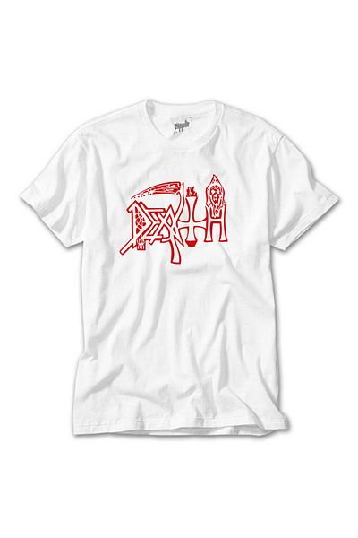 CrowsGate Death Logo White T-Shirt