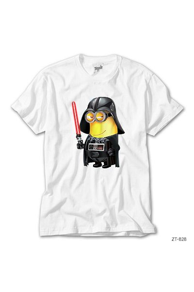 CrowsGate Minion Darth Vader White T-Shirt