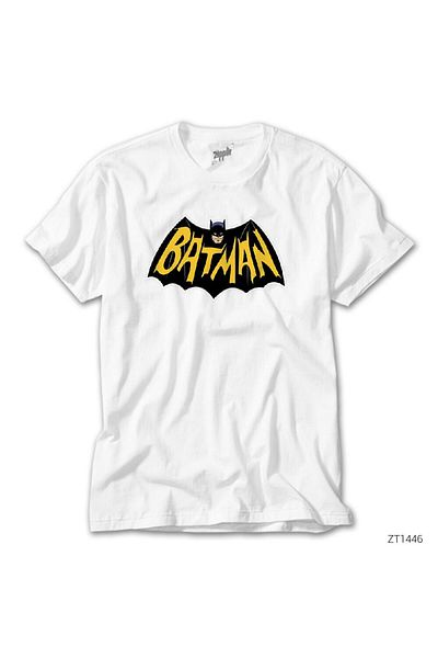 CrowsGate Batmn Comic White T-Shirt