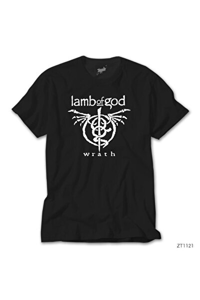 Generic Brand Tricou negru Lamb of God Wrath