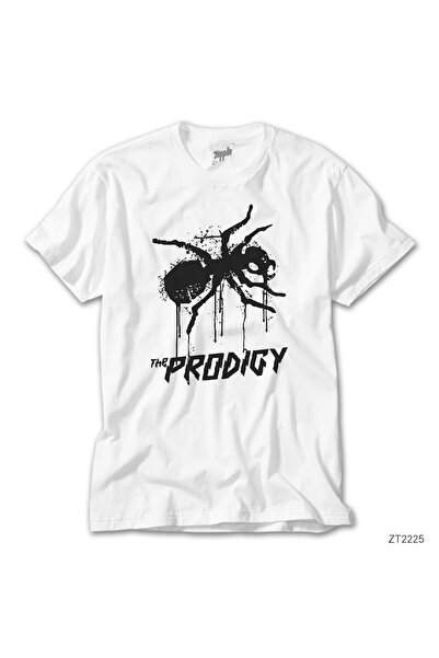WAKHA Tricou alb The Prodigy Splash