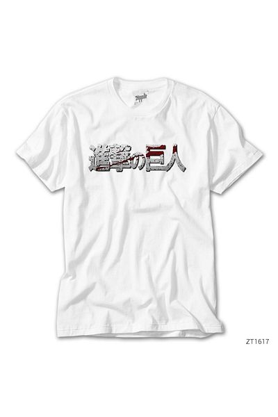 CrowsGate Attack on Titan 1 White T-Shirt