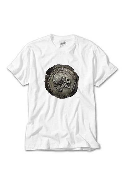 CrowsGate Sepultura Quadra White T-Shirt