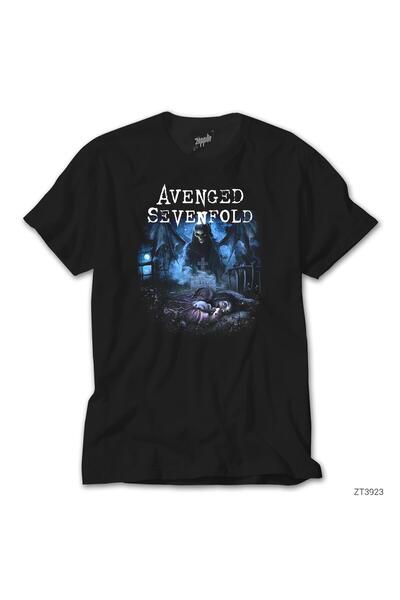 Lunas Glow Tricou negru Avenged Sevenfold Nightmare