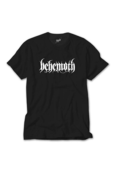 Lunas Glow Μαύρο T-shirt Behemoth Classic Logo