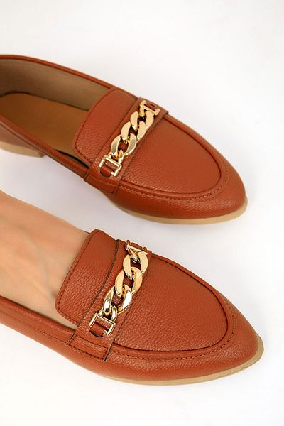 SOHO Tan Dámské baleríny - Model 19641
