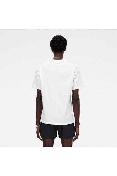 New Balance Men's White T-Shirt - Mt41514