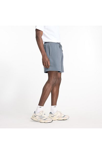 New Balance Men's Gray Sports Shorts - Ms41569