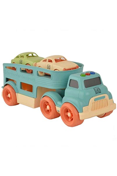 TOYFEST Sesli ve Işıklı Taşıyıcı Tır 3 Parça