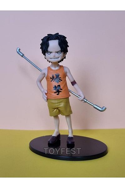 TOYFEST أنيمي قطعة واحدة الشباب Portgas Dمجسم نموذج الآس - 13 سم