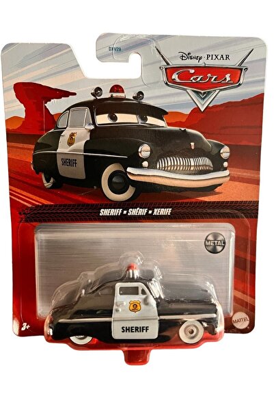 Pixar Cars سيارات ديزني سيارات ذات شخصية واحدة شريف