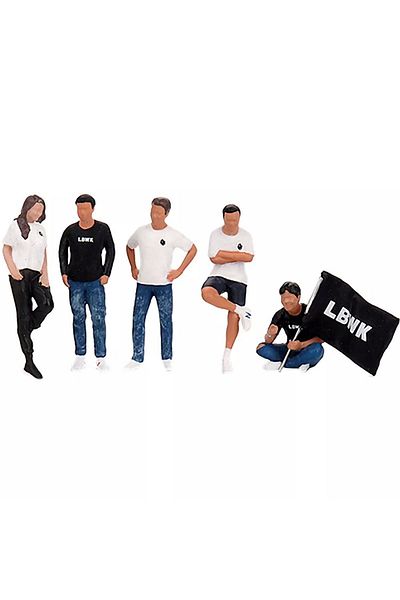 TOYFEST شخصية Mini GT 1:64 فريق ليبرتي واك