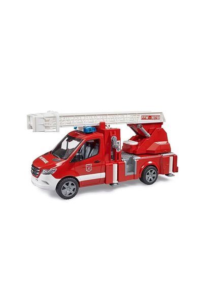 TOYFEST مركبة إطفاء سلم مرسيدس بنز سبرينتر