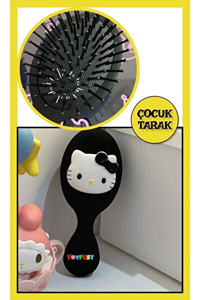 TOYFEST Sanrio Hello Kitty Figürlü Çocuk Tarağı - Saç Fırçası Tarak