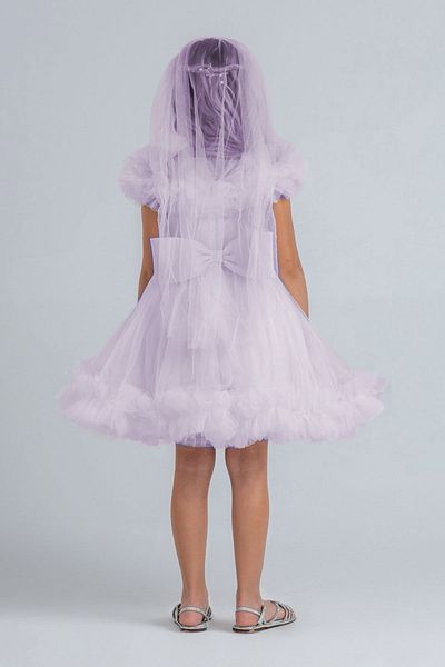SIRRI Purple Evening Dress for Girls - Stylish and Elegant Design, Ages 8-12
