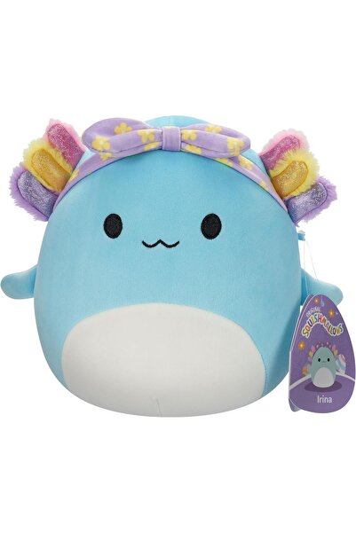 TOYFEST Irina Squishmallows Soft Plush with Rainbow and Purple Headband - 20 cm