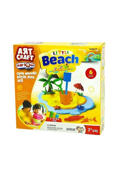 TOYFEST مجموعة الشاطئ الصغيرة - عجينة اللعب
