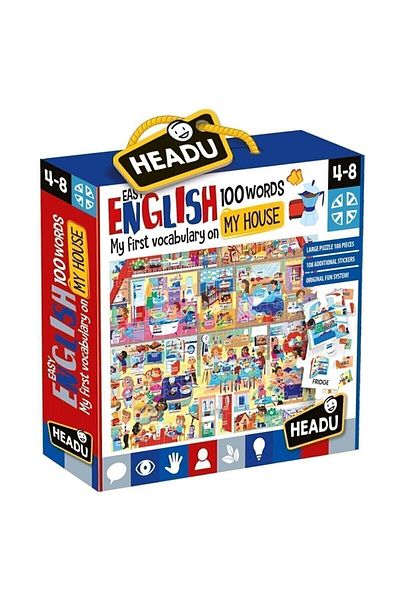 Headu لغز منزلي مع 100 كلمة إنجليزية