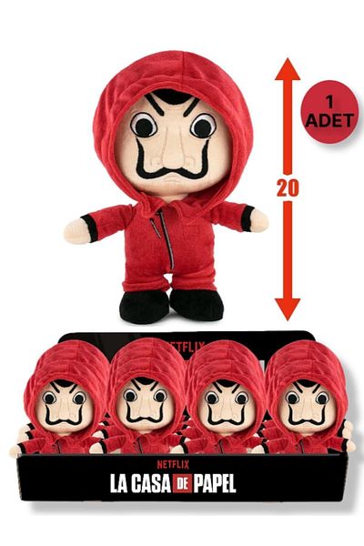 TOYFEST La Casa De Papel Figure Plush - 1 Piece ( 20 cm )