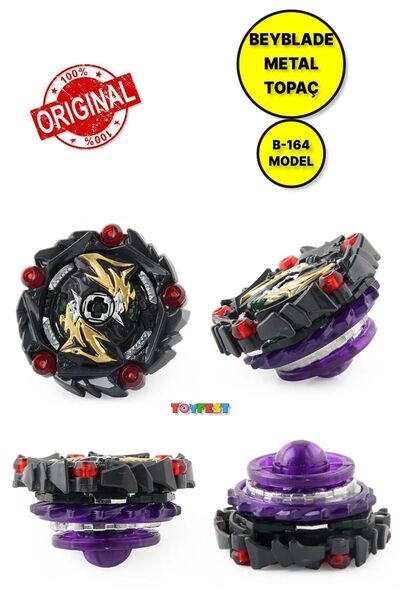 TOYFEST Beyblade Metal Assembled Gyro B - 164 - Yeni Nesil Beyblade Metal Topaç