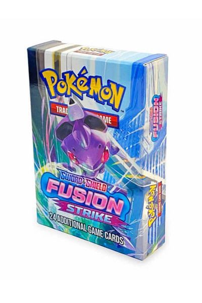 TOYFEST يتم إرسال بطاقة Pokemon Fusion Strike Tcg للمبتدئين في قطعة واحدة من 24 قطعة