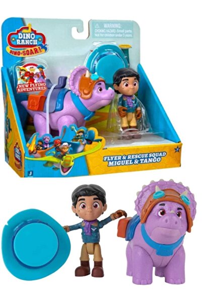 TOYFEST Dino Ranch 2-Figure Pack - Miguel and Tango DNR0003