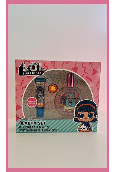 LOL Surprise Anahtarlıklı Dudak Parlatıcısı - 50 ml Tutti Frutti Parfüm Setli...