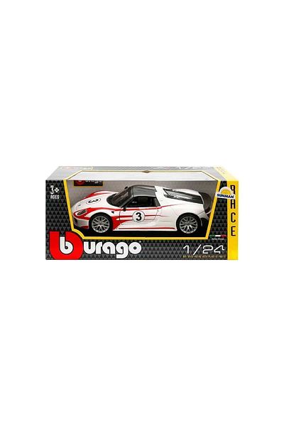 TOYFEST سيارة بوريجو 1:24 بورش 918 سبايدر موديل 18-28009