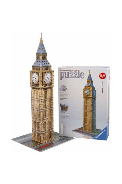 TOYFEST Ravensburger Big Ben 3d Puzzle - Clock Tower Design