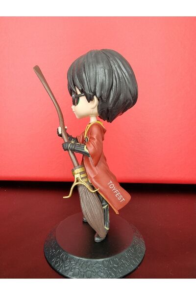 TOYFEST Harry Potter Broomstick Stand Gift Trinket Figure - Model 2 - 15cm