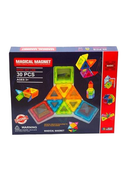 Magical Magnet 30 Piece Magnetic Play Set